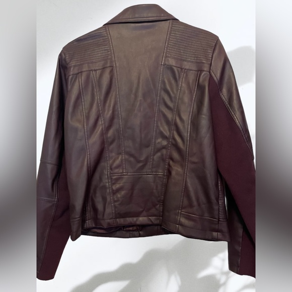 BAR III ‘non-leather’ Deep Purple Jacket - Picture 6 of 7
